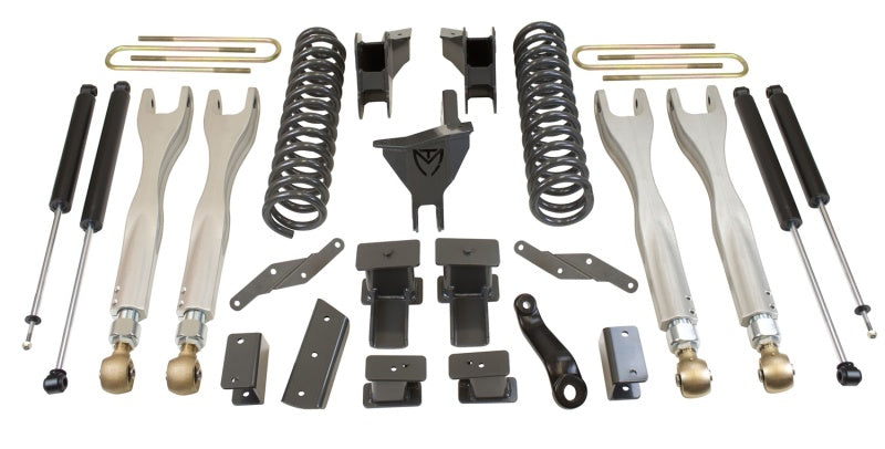 Kit de levage de ressorts MaxPro MaxTrac 17-19 pour Ford F-250/350 4WD 4 po/1 po avec bras à 4 bras et amortisseurs MaxTrac