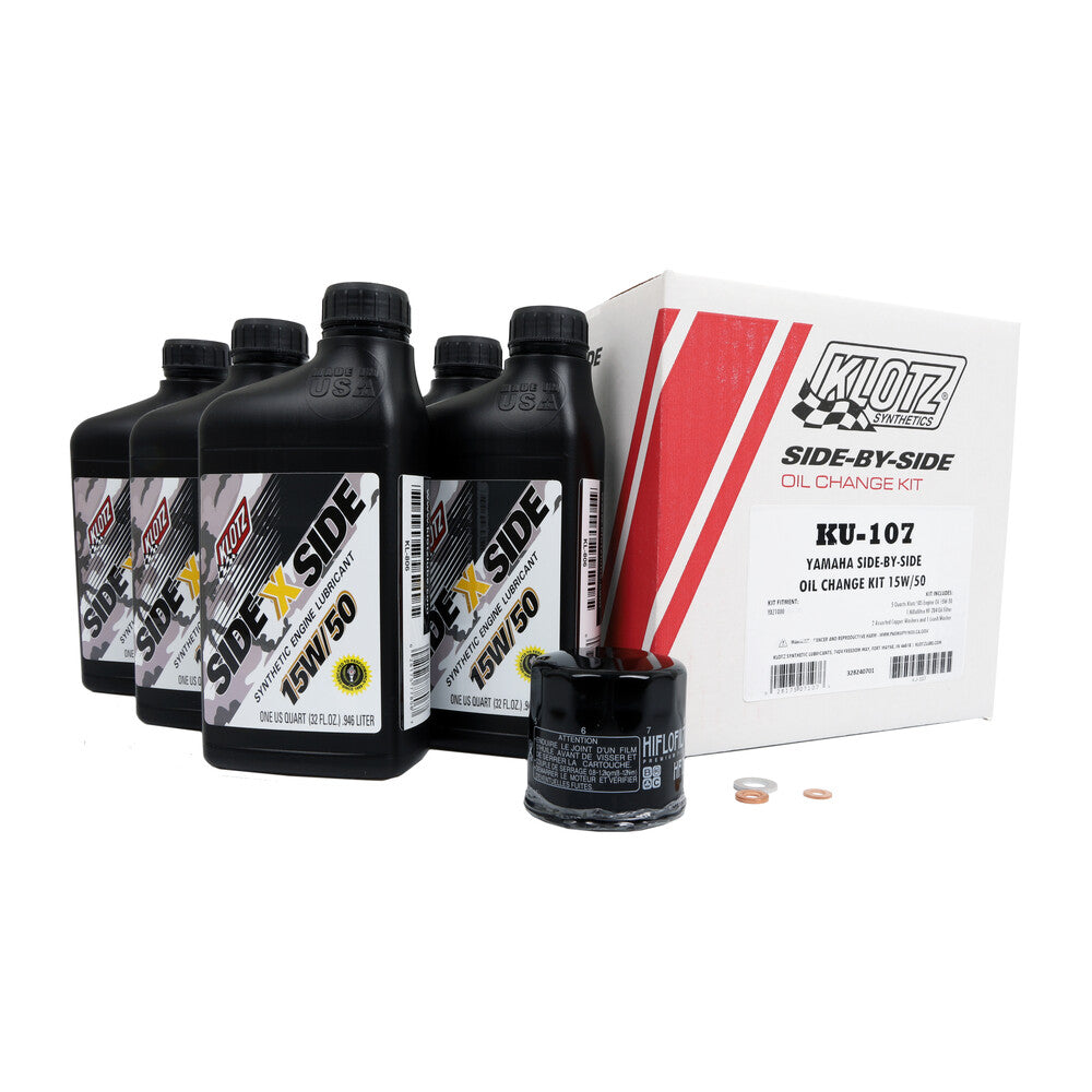 Klotz Yamaha YXZ1000R Oil Change Kit
