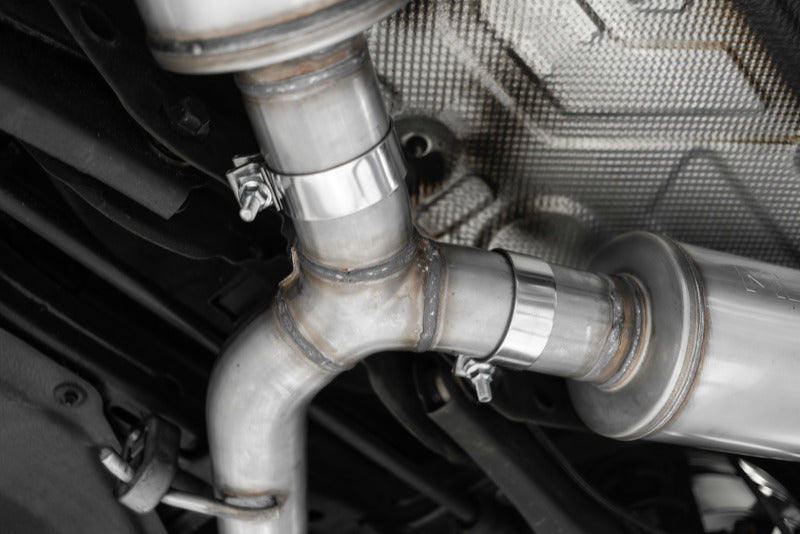 MBRP 2019+ Hyundai Veloster N 2.0L Turbo Cat Back 3 pouces - Acier aluminisé - Embout T304