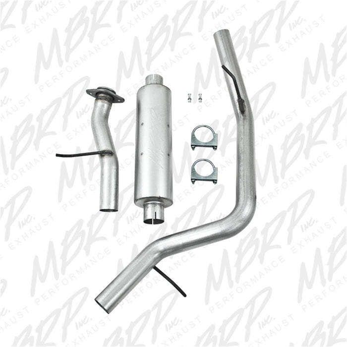 Échappement simple côté AL P Series MBRP 2000-2006 Chev/GMC Tahoe/Yukon 5.3L Cat Back