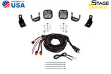 Diode Dynamics 2022+ Ford Maverick SS3 Sport Stage Series Ditch Light Kit Yellow Combo
