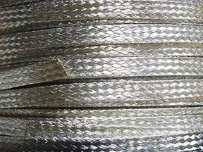 Flat Braided braid Tinned Copper Wire 1/4" Wide Ground Strap USA 15 Ft' AC/DC