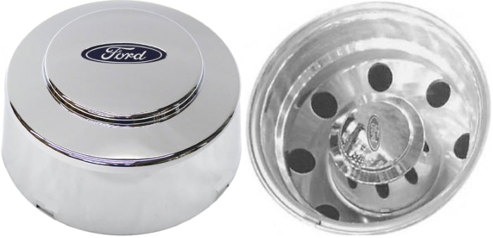 Ford OEM Dually Rear Center Hub Cap, 1994-1997 Ford F-Series-OBSOLETE Ford OEM