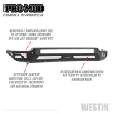 Pare-chocs avant Westin Pro-Mod pour Chevrolet Silverado 2500/3500 2020