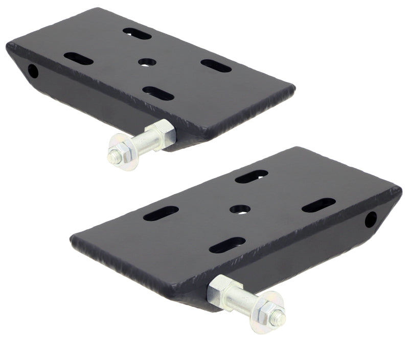 Plaques à ressort robustes RockJock YJ avec supports de barre stabilisatrice, ressorts de 2 1/2 po de large