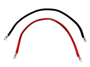 4 Awg HD Golf Cart Battery Cable (1-21"B,1-21"R) E-Z-GO Jumper Cables U.S.A MADE AC DC WIRE AND SUPPLY