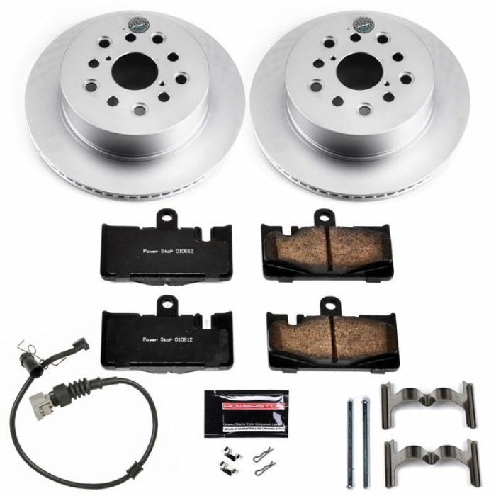 Kit de freins arrière Power Stop 01-06 Lexus LS430 Z17 Evolution Geomet avec revêtement