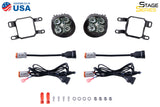 Kit Diode Dynamics SS3 Pro Type CGX ABL - Brouillard SAE blanc