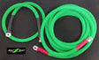 Battery Relocation Kit, 4/0 Awg Welding Cable, Top Post 16'/4' NEON GREEN SAE AC/DC WIRE AND SUPPLY