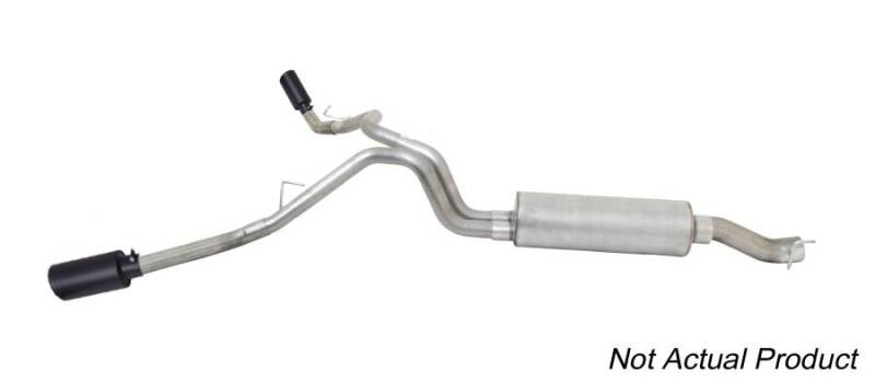 Gibson 19-23 Chevrolet Silverado/GMC Sierra 1500 4,3 L-5,3 L Crew Cab Black Elite Cat-Back Exhaust