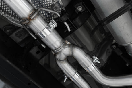 MBRP 2022 Toyota Tundra 3,5 L Double Cat-back 4 po Sortie latérale simple Embout roulé - Acier aluminisé