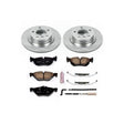 Power Stop 12-16 Chrysler Town & Country Front & Rear Z17 Evolution Geomet Coated Brake Kit PowerStop