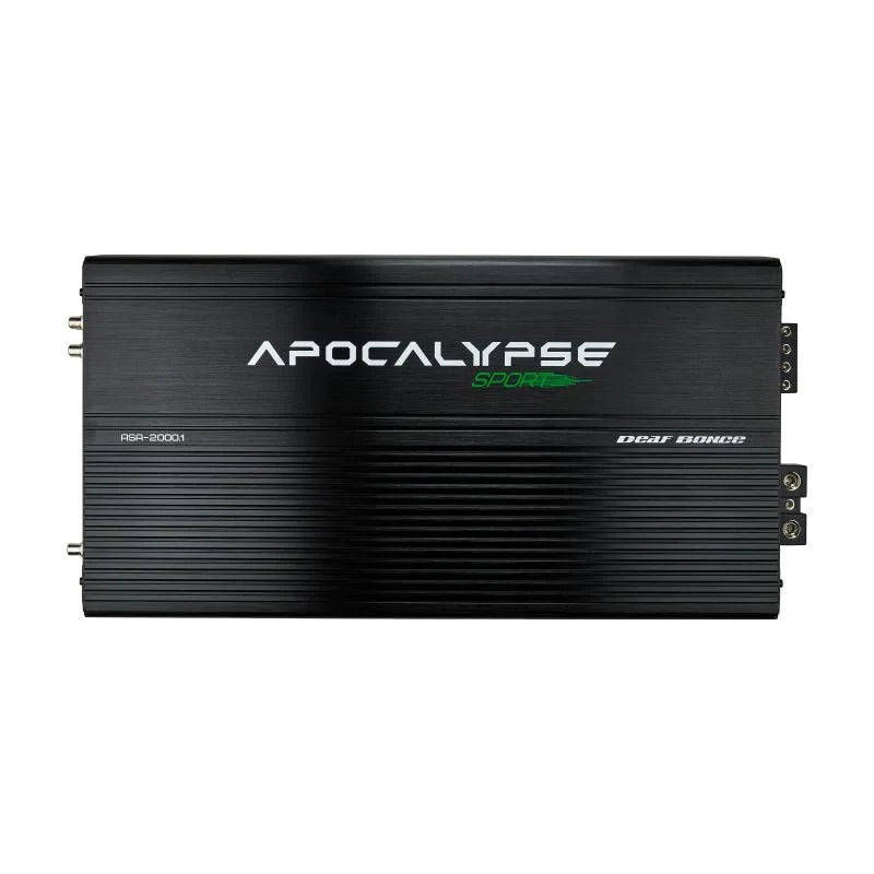Deaf Bonce Apocalypse ASA-2000.1 2000W RMS Monoblock Amplifier Deaf Bonce