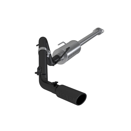 MBRP 09-14 Toyota Tacoma 4.0L EC/CC Cat-Back à sortie unique AL - Noir