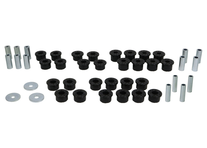 Kit de bagues de bras de suspension arrière Whiteline 90-05 Mazda Miata (châssis NA/NB)