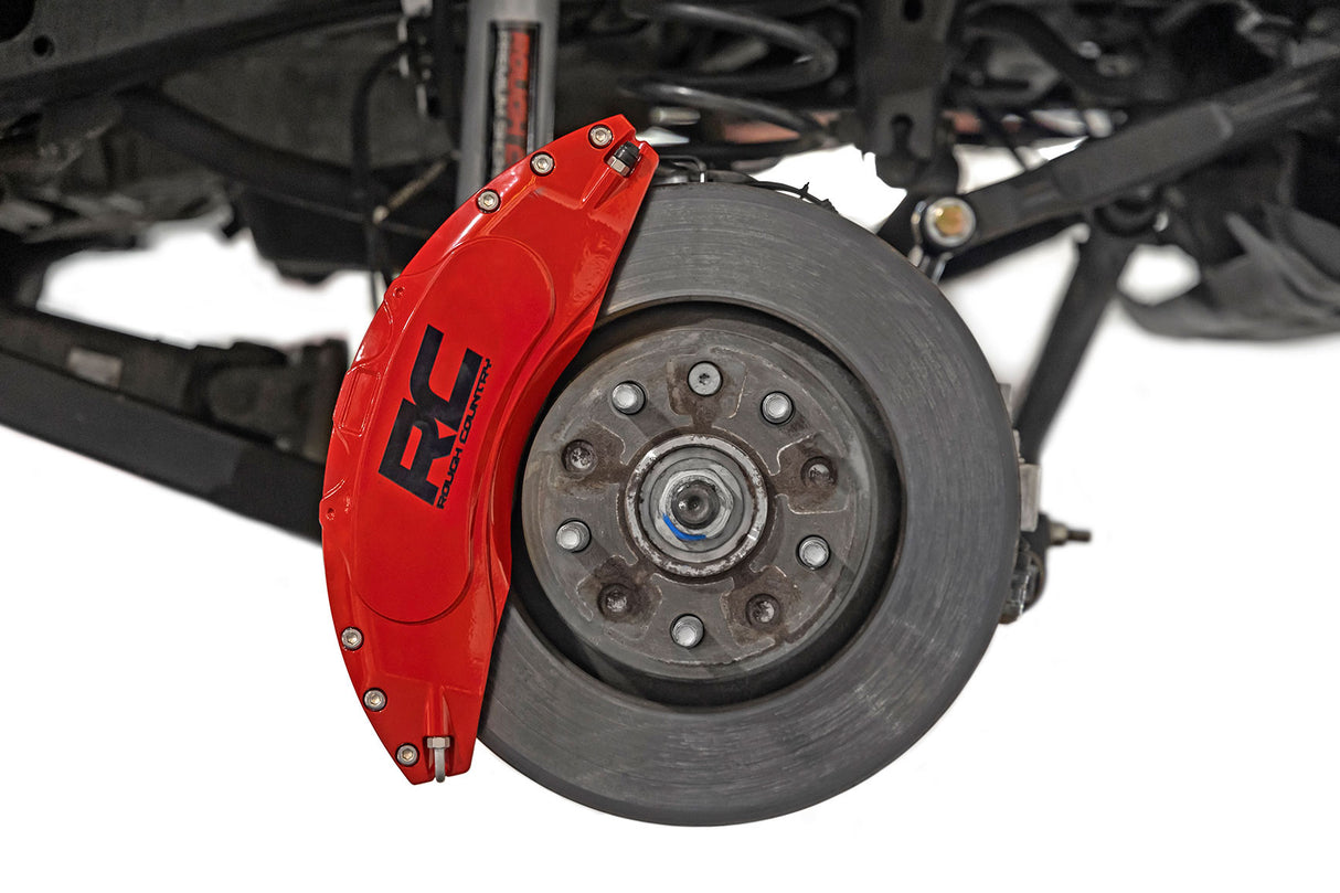 Rough Country Rear Brake Caliper Covers for Jeep Wrangler JL