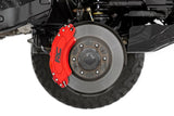 Rough Country Rear Brake Caliper Covers Red for Ram 1500 2019-2026