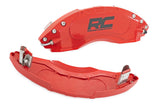 Rough Country Rear Brake Caliper Covers Red for Ram 1500 2019-2026