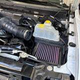 STOCK REPLACEMENT FILTER & HIGH FLOW FENDER INLET FOR 2011-2014 Ford F-150 3.5L ECOBOOST, 3.7L, 5.0L, 6.2L, 2010-2014 FORD RAPTOR 6.2L S&B