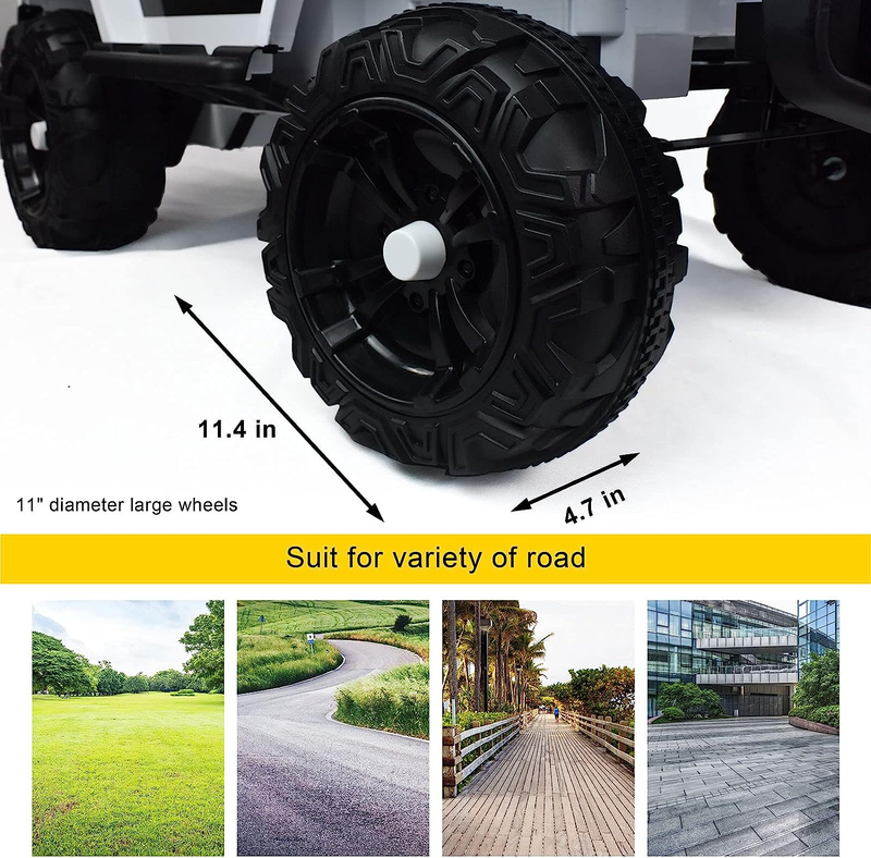 Camouflage Remote Control Ride-On Car with Spring Suspension for Kids