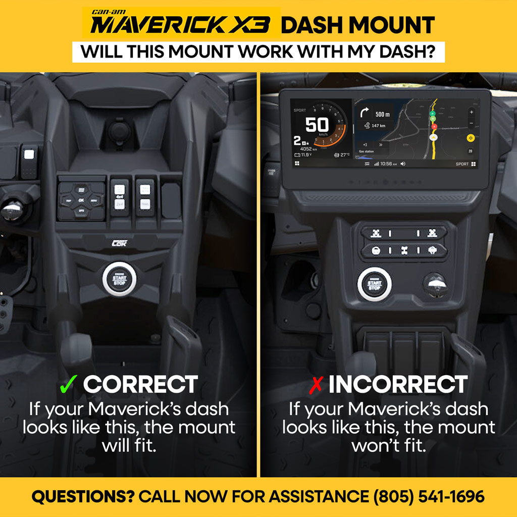 Can-Am X3 Mounting Kit with Multi Mount and Side Panels