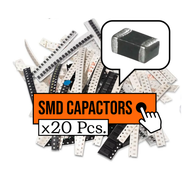 SMD Ceramic Capacitors JTAREA 0805  – 20pcs Strips JTAREA
