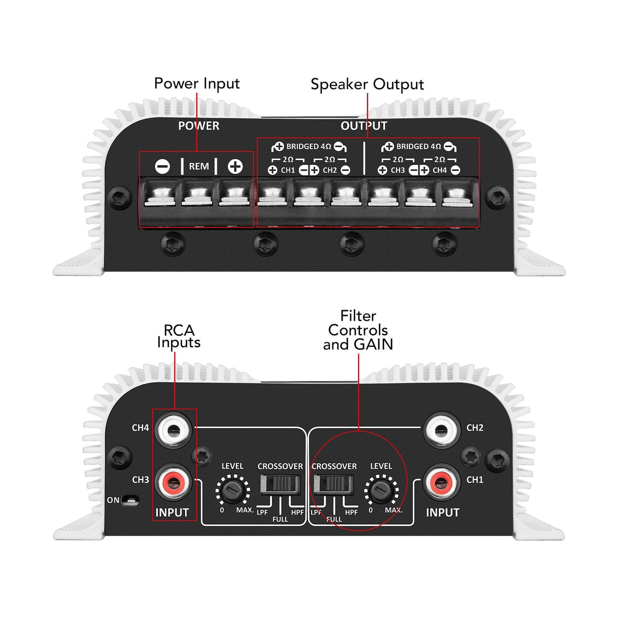 Taramps SMART 3 BASS + TS 400x4 2 OHM Car Amplifier COMBO Taramps USA