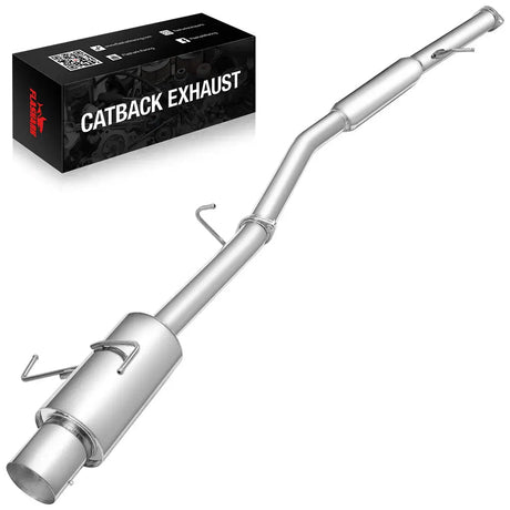 1995-1998 Nissan 240SX S13 S14 4 Inches Muffler Tip Catback Exhaust System 2.4L Flashark
