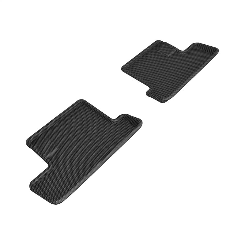 3D MAXpider 2023 Toyota GR86 / Subaru BRZ Kagu Black Floor Mat - Row 2