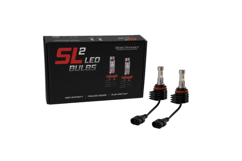 Ampoules LED blanches SL2 H11/H8/H9 de Diode Dynamics (paire)