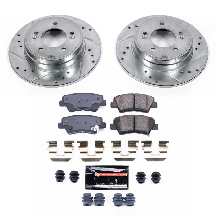 Kit de freins arrière Power Stop 09-11 Hyundai Azera Z23 Evolution