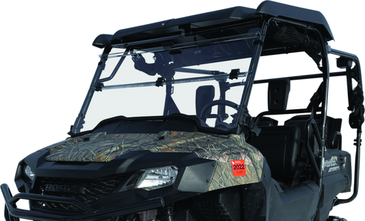 QuadBoss 14-22 Honda SXS700 Pioneer 700 Windbreak Folding Windshield