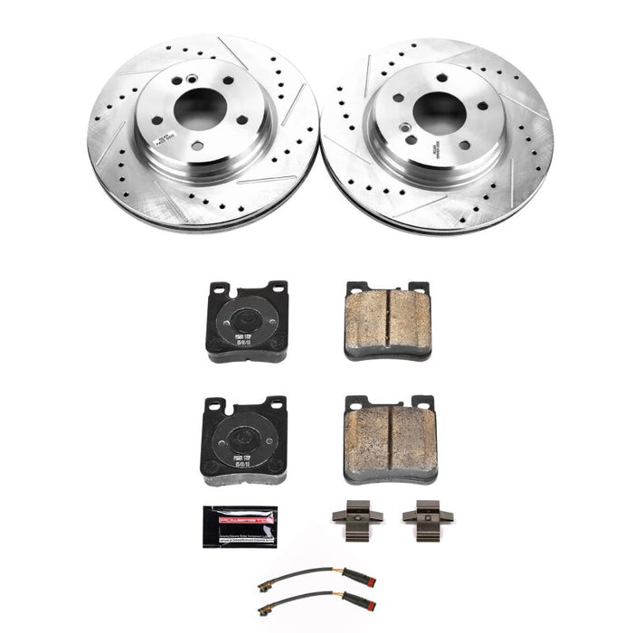 Kit de freins arrière Power Stop 07-10 Mercedes-Benz SLK55 AMG Z23 Evolution