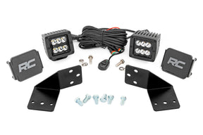 Rough Country Rear-Facing LED Cube Light Kit for CFMOTO UFORCE 1000