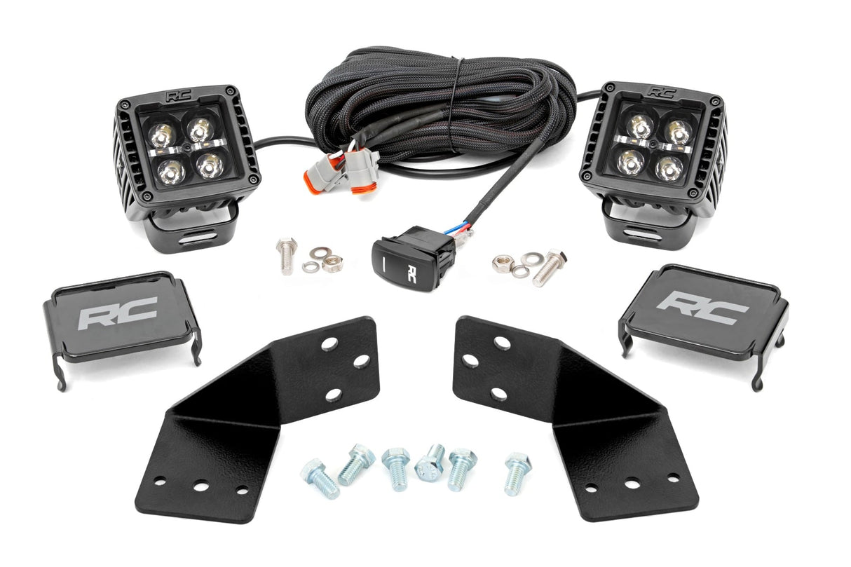Rough Country Rear-Facing LED Cube Light Kit for CFMOTO UFORCE 1000