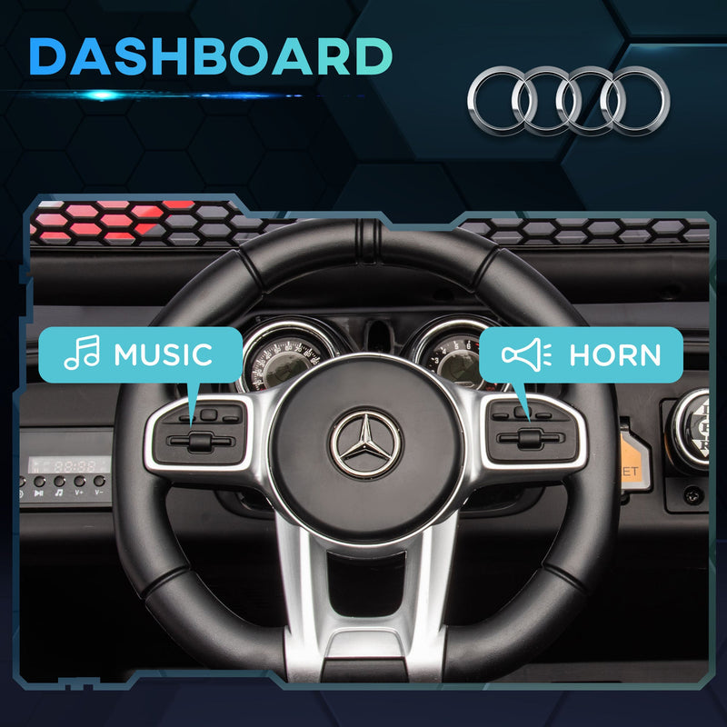 Mercedes-Benz Unimog 12V Kids Ride on Truck with Remote Control - Officially Licensed