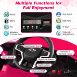 Chevrolet Tahoe Electric Ride-On SUV for Kids with Remote Control, Music, and Lights - 12V