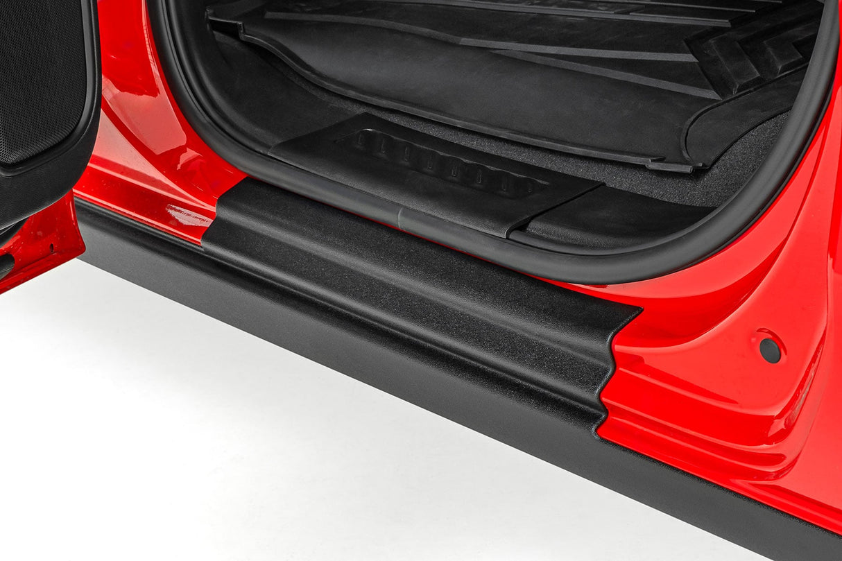 Rough Country Trail Cladding Rocker Sill Plates Chevy Silverado 1500