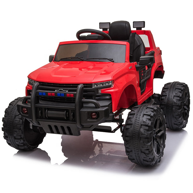 Chevy Silverado Monster Pickup Truck Ride On Toy Truck For Children W/Magic Cars® Wireless Parental Control