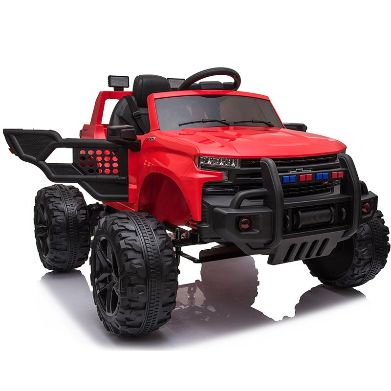 Chevy Silverado Monster Pickup Truck Ride On Toy Truck For Children W/Magic Cars® Wireless Parental Control
