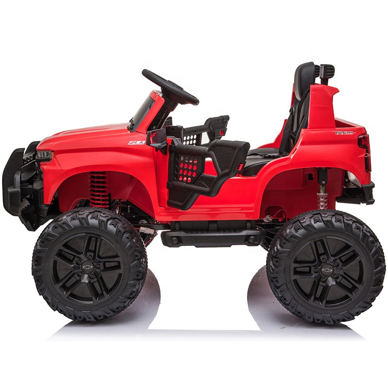 Chevy Silverado Monster Pickup Truck Ride On Toy Truck For Children W/Magic Cars® Wireless Parental Control