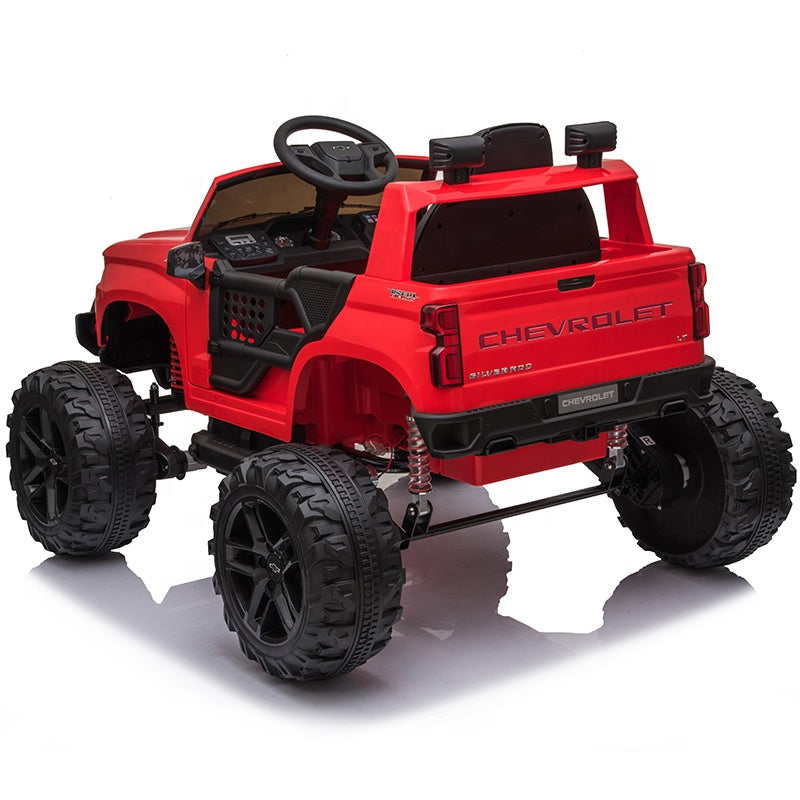 Chevy Silverado Monster Pickup Truck Ride On Toy Truck For Children W/Magic Cars® Wireless Parental Control