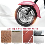 Chic Pink 3-Wheel Chopper Motorcycle for Kids with Headlight