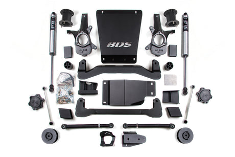 4.5 Inch Lift Kit | Chevy/GMC Avalanche, Suburban, Tahoe, or Yukon 1500 (07-14) 4WD BDS Suspension