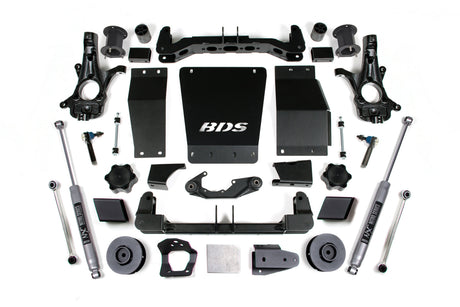 4.5 Inch Lift Kit | Chevy/GMC Avalanche, Suburban, Tahoe, or Yukon 1500 (15-20) 4WD BDS Suspension