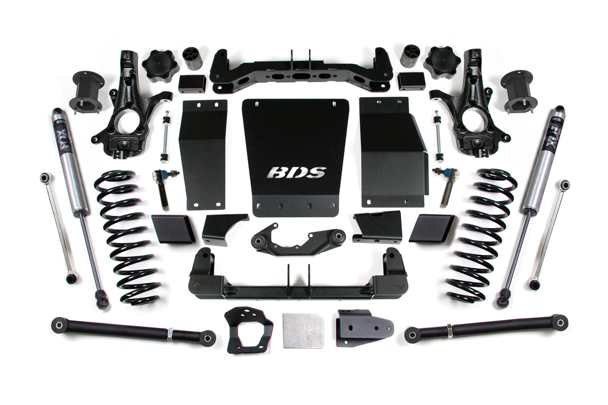 6.5 Inch Lift Kit | Chevy/GMC Avalanche, Suburban, Tahoe, or Yukon 1500 (15-20) 4WD BDS Suspension