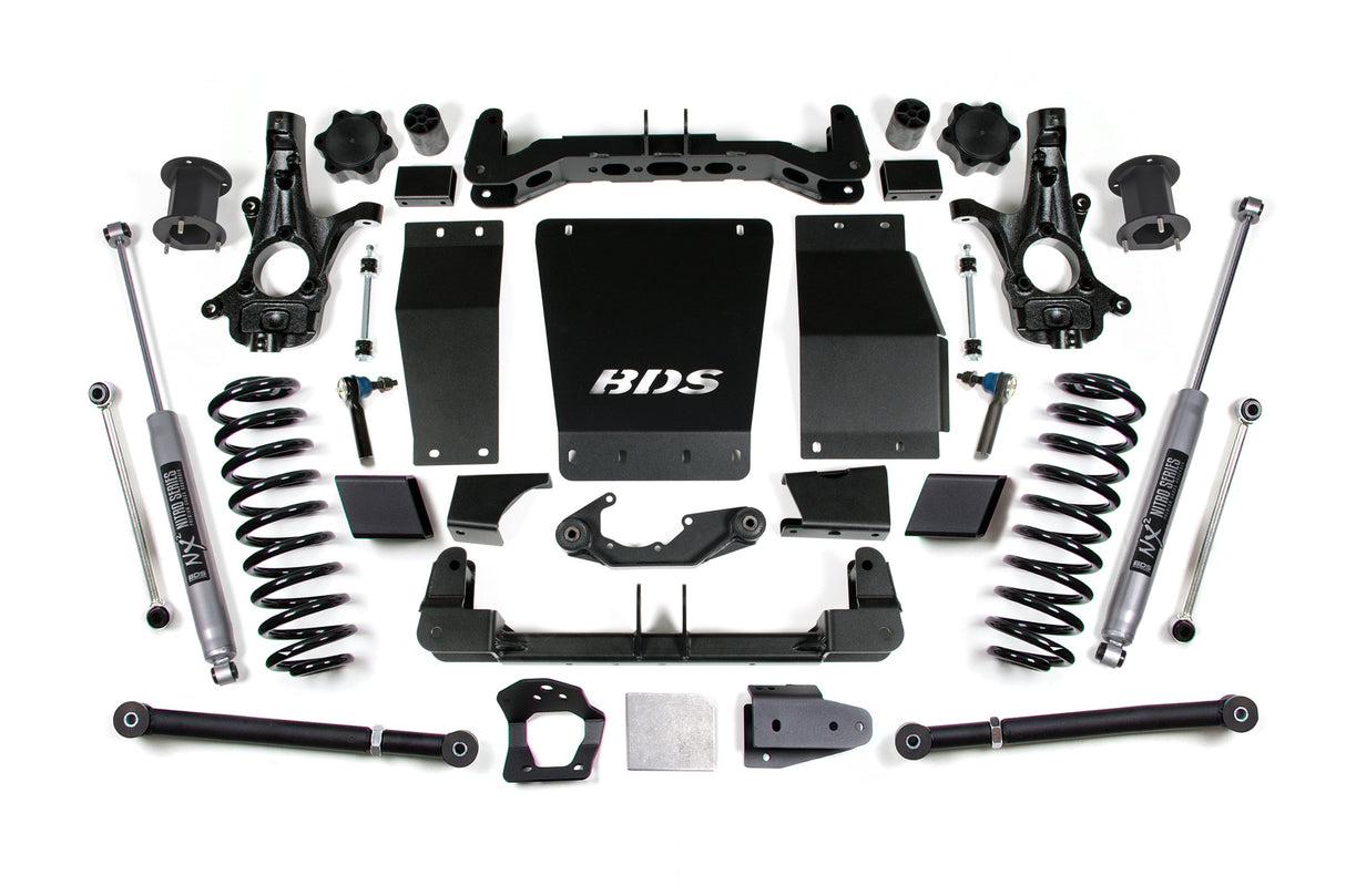 6.5 Inch Lift Kit | Chevy/GMC Avalanche, Suburban, Tahoe, or Yukon 1500 (15-20) 4WD BDS Suspension