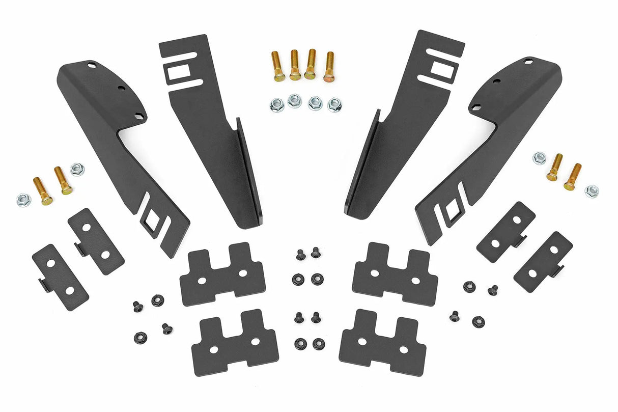 Rough Country Universal Clamp On Bed Rack Mount 99078