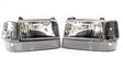 Complete Performance Six Piece Clear Black Headlight Kit - BLEM - 1992-1997 Ford F-Series & Bronco Complete Performance