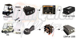 5KW-600 amp DC to AC Conversion Kit for Club Car Sepex/IQ with OTF and Golf Cart Specific Adapter Harness for Quick & Easy Plug-N-Play Installation